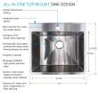 EWS-2422S-MB  24-in W x 22.1-in D x 35.2-in H Stainless Steel Laundry Sink and Wash Stand, Matte Black