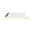 FSC6032L-02 60-in x 32-in Cast Solid Surface Shower Base With Left Hand Drain, Cameo
