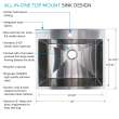 K-EWS-2822S 28-in W x 22.1-in D x 35.2-in H Laundry Sink/Wash Stand All-in-One Kit, Brushed Stainless