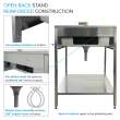 K-EWS-2822S 28-in W x 22.1-in D x 35.2-in H Laundry Sink/Wash Stand All-in-One Kit, Brushed Stainless