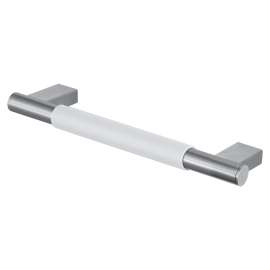 Maddox Grab Bar with White Rubber Handle - In Multiple Configurations