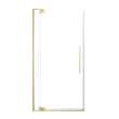 RPD3676108C-CB Rynolds 36-in x 76-in Pivot Shower Door With 5/16-in Clear Glass And Sampson Double-Sided Handles, Champagne Bronze