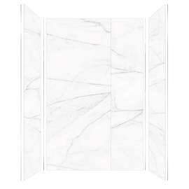 Transolid TWK604896-KI58H Titan 64-in x 48-in x 96-in Shower Wall Trimmable Kit, Summit (Honed)