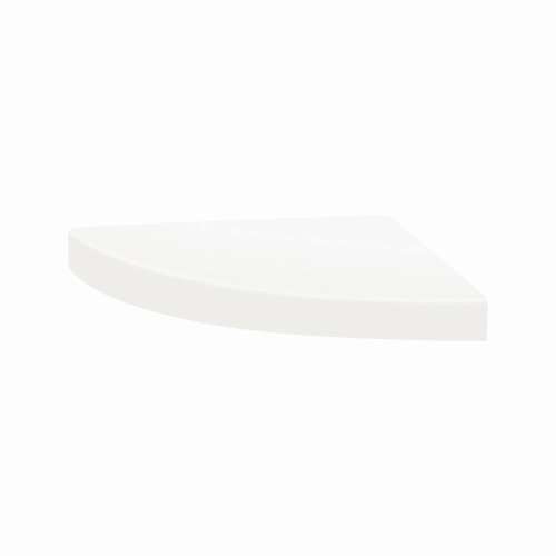 15-in x 15-in x 3-in Solid Surface Curved Corner Shower Seat, White, CCS1515-01