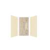 Expressions 36-in x 36-in x 72-in Glue to Wall 3-Piece Shower Kit, Cameo / Biscuit / Sorento, EWK363672-3243