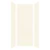 Expressions 36-in x 36-in x 96-in Glue to Wall 3-Piece Shower Kit, Cameo / Biscuit, EWK363696-32