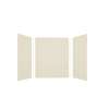 Expressions 60-in x 32-in x 72-in Glue to Wall 3-Piece Shower Kit, Cameo / Biscuit, EWK603272-32