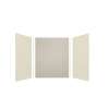 Expressions 60-in x 36-in x 72-in Glue to Wall 3-Piece Shower Kit, Cameo / Biscuit / Houndstooth, EWK603672-3246