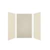 Expressions 60-in x 36-in x 96-in Glue to Wall 3-Piece Shower Kit, Cameo / Biscuit / Houndstooth, EWK603696-3246