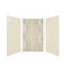 Expressions 60-in x 48-in x 96-in Glue to Wall 3-Piece Shower Kit, Cameo / Biscuit / Sorento, EWK604896-3243