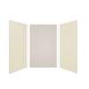 Expressions 60-in x 48-in x 96-in Glue to Wall 3-Piece Shower Kit, Cameo / Biscuit / Sea Fog, EWK604896-3244