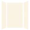 Expressions 60-in x 48-in x 96-in Glue to Wall 3-Piece Shower Kit, Cameo / Biscuit, EWK604896-32