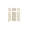 Expressions 36-in x 36-in x 96-in Glue to Wall 3-Piece Shower Kit, Cameo / Biscuit / Sorento, EWKX36367224-3243