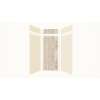 Expressions 36-in x 36-in x 96-in Glue to Wall 3-Piece Shower Kit, Cameo / Biscuit / Sorento, EWKX36368412-3243