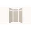 Expressions 36-in x 36-in x 96-in Glue to Wall 3-Piece Shower Kit, Houndstooth, EWKX36368412-46