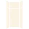 Expressions 36-in x 36-in x 96-in Glue to Wall 3-Piece Shower Kit, Cameo / Biscuit, EWKX36367224-32