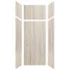 Expressions 36-in x 36-in x 96-in Glue to Wall 3-Piece Shower Kit, Sorento, EWKX36367224-43