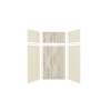 Expressions 48-in x 36-in x 96-in Glue to Wall 3-Piece Shower Kit, Cameo / Biscuit / Sorento, EWKX48367224-3243