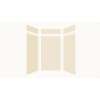 Expressions 48-in x 36-in x 96-in Glue to Wall 3-Piece Shower Kit, Cameo / Biscuit, EWKX48368412-32