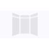Expressions 48-in x 48-in x 96-in Glue to Wall 3-Piece Shower Kit, White, EWKX48488412-31