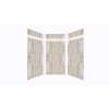 Expressions 48-in x 48-in x 96-in Glue to Wall 3-Piece Shower Kit, Sorento, EWKX48488412-43