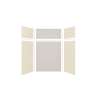 Expressions 60-in x 36-in x 96-in Glue to Wall 3-Piece Shower Kit, Cameo / Biscuit / Sea Fog, EWKX60367224-3244