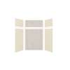 Expressions 60-in x 36-in x 96-in Glue to Wall 3-Piece Shower Kit, Cameo / Biscuit / Bleached Oak, EWKX60367224-3245