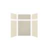 Expressions 60-in x 36-in x 96-in Glue to Wall 3-Piece Shower Kit, Cameo / Biscuit / Houndstooth, EWKX60367224-3246