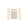Expressions 60-in x 36-in x 96-in Glue to Wall 3-Piece Shower Kit, Cameo / Biscuit / Houndstooth, EWKX60368412-3246
