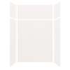 Expressions 60-in x 36-in x 96-in Glue to Wall 3-Piece Shower Kit, White, EWKX60367224-31