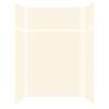 Expressions 60-in x 36-in x 96-in Glue to Wall 3-Piece Shower Kit, Cameo / Biscuit, EWKX60367224-32