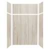Expressions 60-in x 36-in x 96-in Glue to Wall 3-Piece Shower Kit, Sorento, EWKX60367224-43