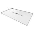 FZS6736C-31 Trimslate 67-in x 36-in Zero Threshold Shower Base with Center Drain, White