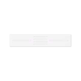 22-in Rectangular Drain Cover for FZS Trimslate Shower Bases with Center Drains, White, FZSCVRC31NB-548