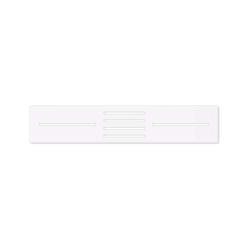 26-in Rectangular Drain Cover for FZS Trimslate Shower Bases with Center Drains, White, FZSCVRC31NB-648