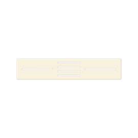 22-in Rectangular Drain Cover for FZS Trimslate Shower Bases with Center Drains, Cameo, FZSCVRC32NB-548