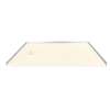 Trimslate  Elite 60-in x 32-in Zero Threshold Tub Replacement Shower Base with End Drain, Cameo, SMFZSE6032-32