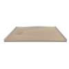Trimslate  Elite 60-in x 32-in Zero Threshold Tub Replacement Shower Base with End Drain, Caramel, SMFZSE6032-33