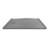 Trimslate  Elite 60-in x 36-in Zero Threshold Tub Replacement Shower Base with End Drain, Dark Grey, SMFZSE6036-40
