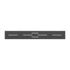Trimslate Elite 29-in Rectangular Drain Cover for Trimslate Elite Shower Bases with Center Drains, Black, SMFZSECVRC-09