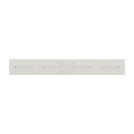 Trimslate Elite 29-in Rectangular Drain Cover for Trimslate Elite Shower Bases with Center Drains, White, SMFZSECVRC-31