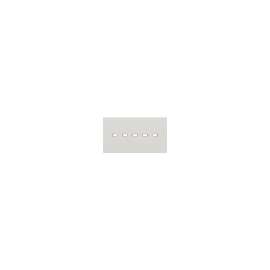 Trimslate Elite 8-in Rectangular Drain Cover for Trimslate Elite Shower Bases with End Drains, White, SMFZSECVRE-31