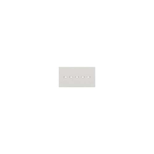 Trimslate Elite 8-in Rectangular Drain Cover for Trimslate Elite Shower Bases with End Drains, White, SMFZSECVRE-31