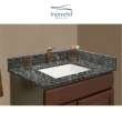 VT48.75x22-4L-A-W Mini Custom Quartz 48.75-in x 22.25-in Single Bowl Vanity Top, Interlude