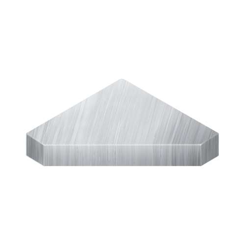 15-in x 15-in x 3-in Solid Surface Neo-Angle Corner Shower Seat, Glacier Grey, NCS1515-186
