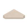 15-in x 15-in x 3-in Solid Surface Neo-Angle Corner Shower Seat, Cashew, NCS1515-28