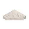 15-in x 15-in x 3-in Solid Surface Neo-Angle Corner Shower Seat, Biscotti Marble, NCS1515-48