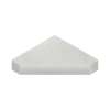 15-in x 15-in x 3-in Solid Surface Neo-Angle Corner Shower Seat, Lunar, NCS1515-50