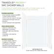 PWKX60368412-531 Prodigy 60-in x 36-in x 96-in Shower Wall Kit with Extension, White Horizontal Tile