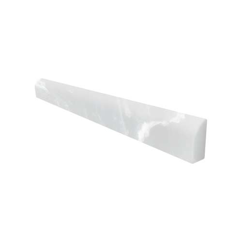 SHOE601-50 Saramar .5-in x 1-in x 60-in Shoe Molding, Lunar